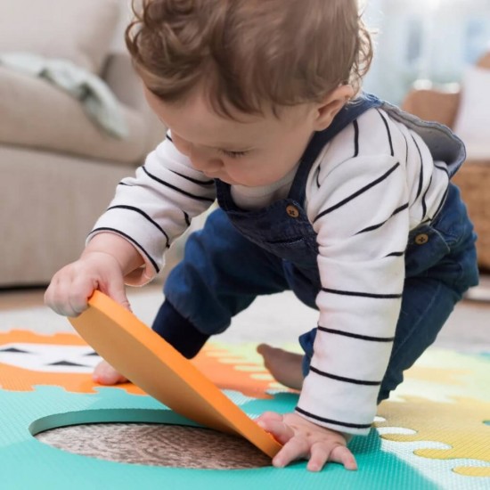 Infantino Soft Foam Puzzle Mat 44.5 x 44.5 x 6 pcs