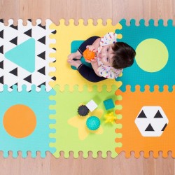 Infantino Soft Foam Puzzle Mat 44.5 x 44.5 x 6 pcs