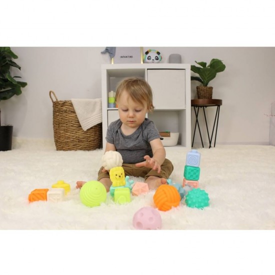 Infantino Super Soft Stackables Activity Playset