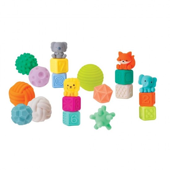 Infantino Super Soft Stackables Activity Playset