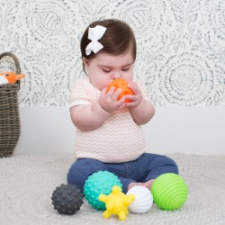 Infantino Textured Multi Ball Set - 6 pcs