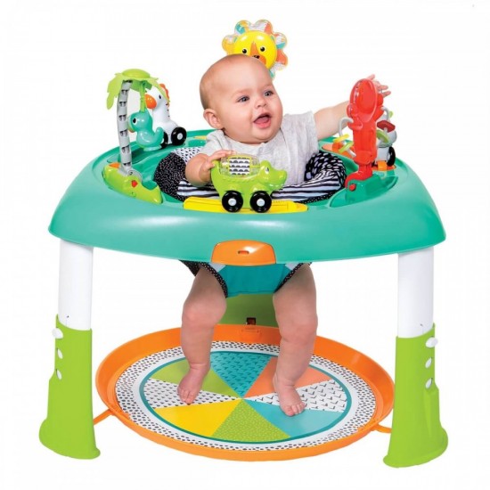 Infantino 2-in-1 Sit, Spin & Stand, Entertainer & Activity Table