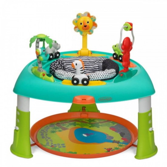 Infantino 2-in-1 Sit, Spin & Stand, Entertainer & Activity Table