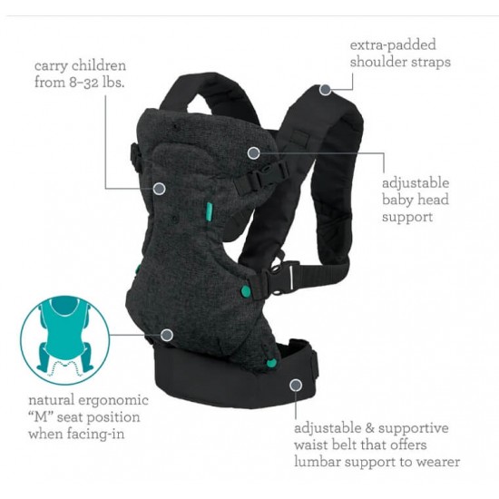 infantino Flip 4-in-1 Convertible Carrier