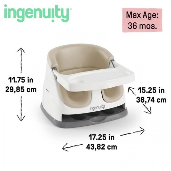 Ingenuity Baby Base 2-in-1 Seat - Cashmer