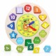 Wooden Puzzle Clock