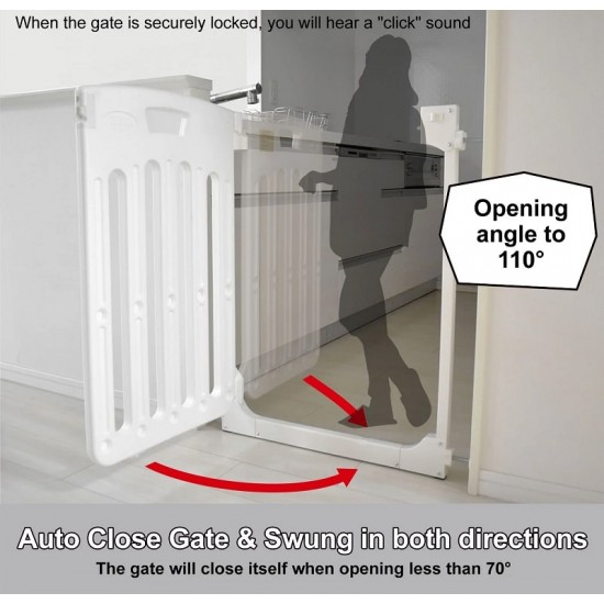 JTC Auto Back Safety Gate (69 - 94.5 cm)