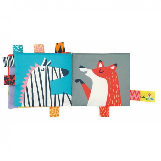K's Kids Crinkling Soft Book - Animals