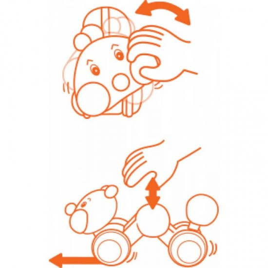 K's Kids Press n Go Inchworm