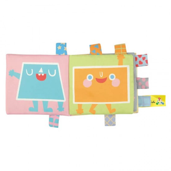 K's Kids Crinkling Soft Book - Shapes