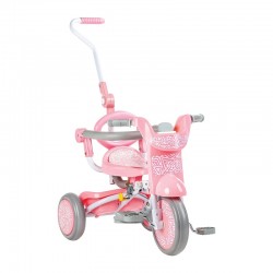 Baby Star x Kids Star Foldable Tricycle - Sweet Pink