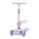 Kids Star Flex-Move 2-in-1 Kids Scooter - Pink