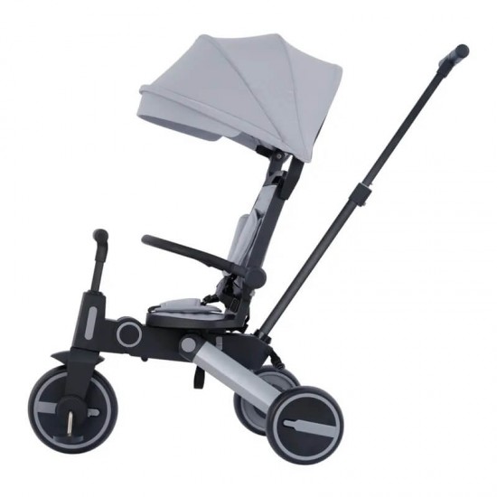 Kids Star RIDER+ 7-IN-1 Foldable Trike - Grey
