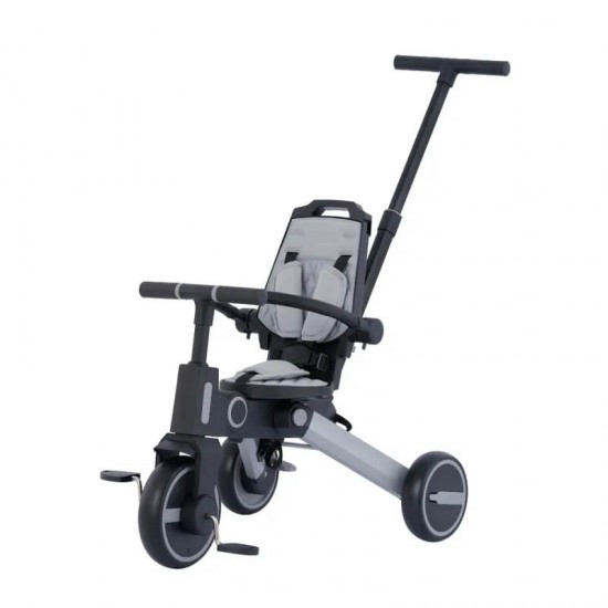 Kids Star RIDER+ 7-IN-1 Foldable Trike - Grey