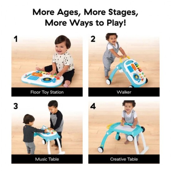 Baby Einstein Musical Mix'N Roll 4-IN-1 Activity Walker