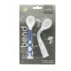 Kushies silibend bendable spoons - Blue and Grey