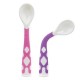 Kushies silibend bendable spoons - Pink and Purple