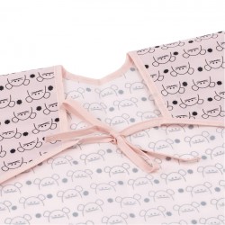 Lassig Long Sleeve Bib -  Little Chums Mouse (1311009725)
