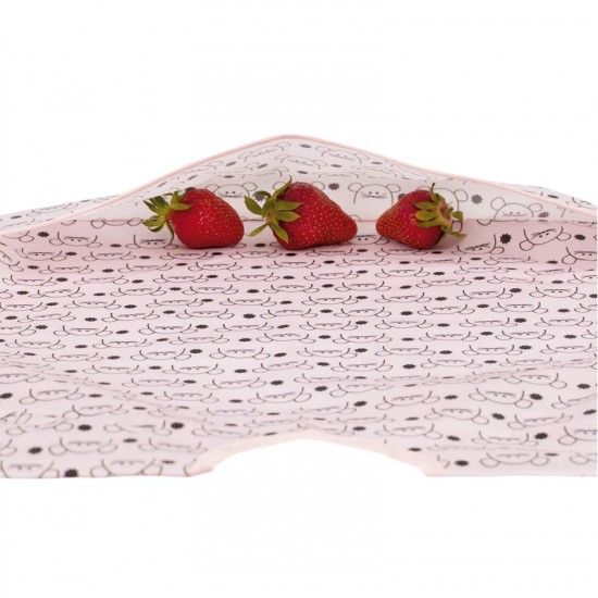 Lassig Long Sleeve Bib -  Little Chums Mouse (1311009725)