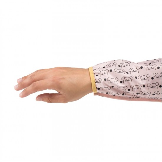 Lassig Long Sleeve Bib -  Little Chums Mouse (1311009725)