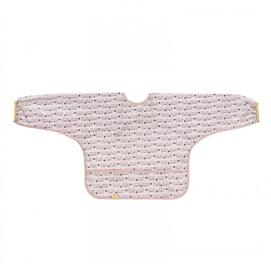 Lassig Long Sleeve Bib -  Little Chums Mouse (1311009725)