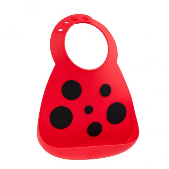 Make My Day Baby Bib - Ladybug