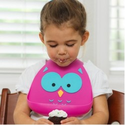 Make My Day Baby Bib - What A Hoot Owl