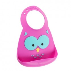 Make My Day Baby Bib - What A Hoot Owl