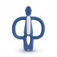Matchstick Monkey Teething Toy with Tail  - Air Force Blue
