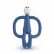 Matchstick Monkey Teething Toy with Tail  - Air Force Blue