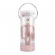 Matchstick Monkey Teething Toy with Tail  - Dusty Pink