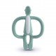 Matchstick Monkey Teething Toy with Tail - Mint Green