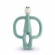 Matchstick Monkey Teething Toy with Tail - Mint Green
