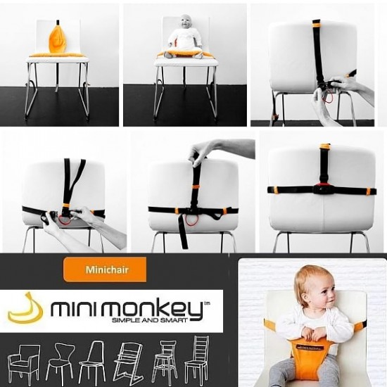 minimonkey Mini Chair - Orange