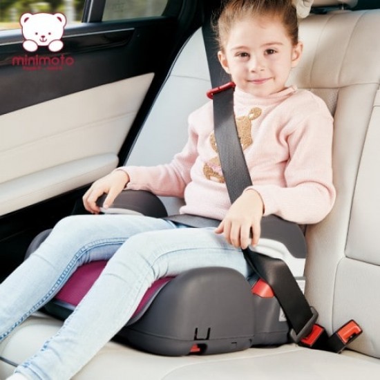 Minimoto ISOFIX 2 in 1 booster with 2 cushions - Blue