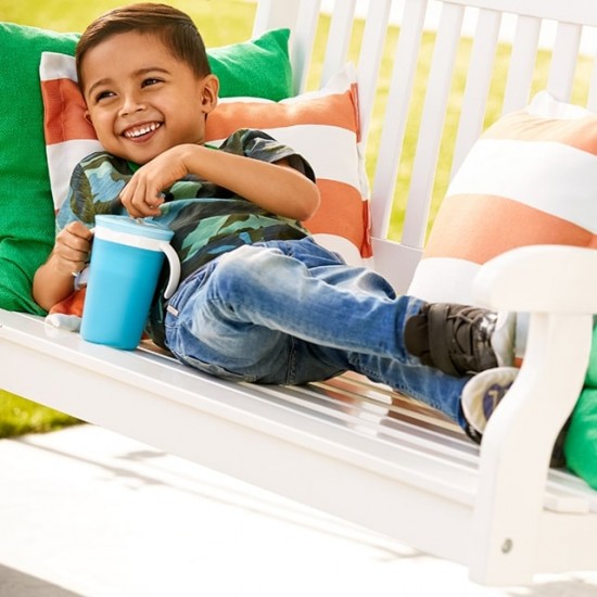Munchkin SnackCatch & Sip 2-in-1 Snack Catcher & Spill-Proof Cup - Blue