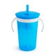 Munchkin SnackCatch & Sip 2-in-1 Snack Catcher & Spill-Proof Cup - Blue