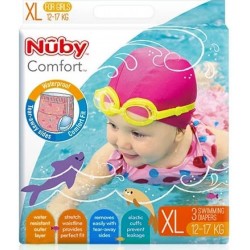 Nuby Comfort disposable swimming pants - Pink XL (3 pcs)