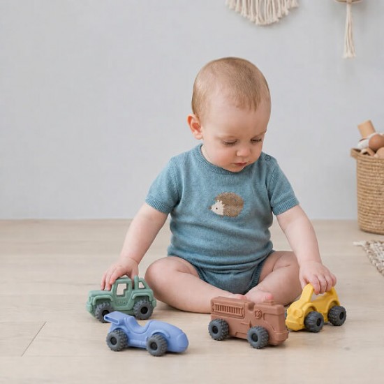 Nuby Silicone Car Teether Toy