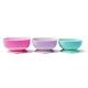 Nuby Suction Bowl - Pink / 3 Pack