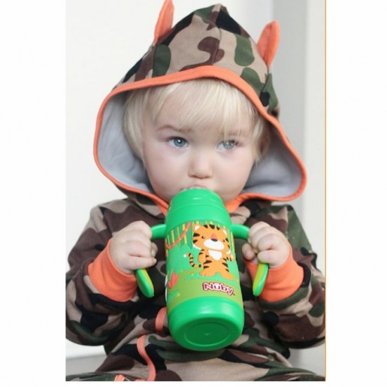 Nuby Stainless Steel Insulated Cup - Green