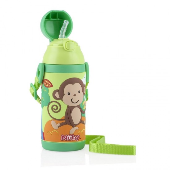 Nuby Stainless Steel Insulated Cup - Green