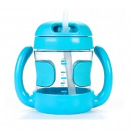 OXO Tot Straw Cup with Handle 7oz / 200ml - Aqua