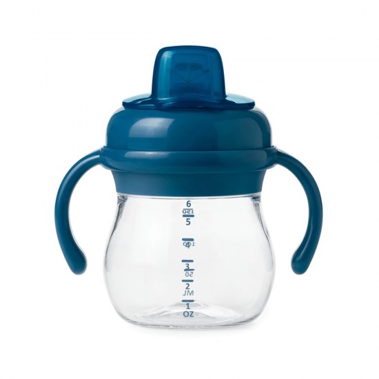 Oxo tot Grow Soft Spout Training Cup - Navy