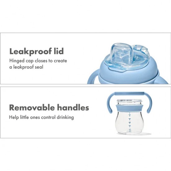 Oxo tot Transitions Soft Spout Sippy Cup With Removable Handles 150ml - Dusk