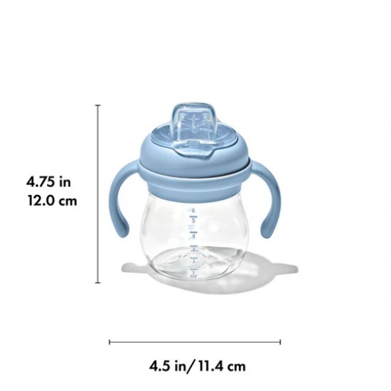Oxo tot Transitions Soft Spout Sippy Cup With Removable Handles 150ml - Dusk