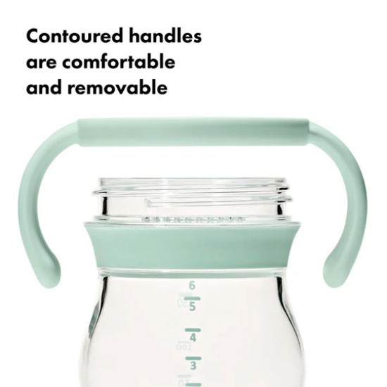 Oxo tot Transitions Soft Spout Sippy Cup With Removable Handles 150ml - Opal