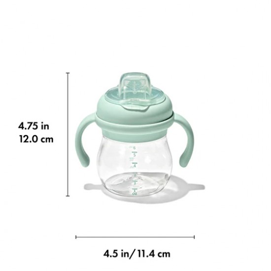 Oxo tot Transitions Soft Spout Sippy Cup With Removable Handles 150ml - Opal