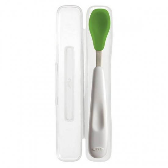 OXO tot On-the-go Feeding Spoon - Green