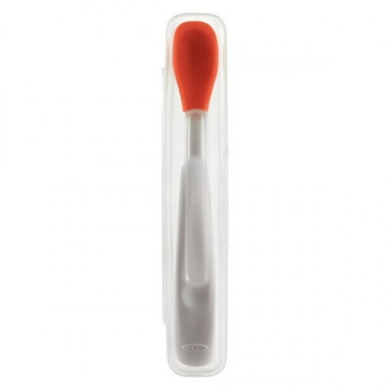 OXO tot On-the-go Feeding Spoon - Orange